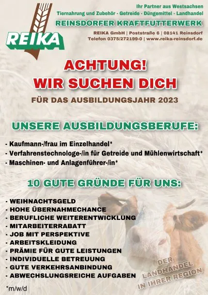 Wir suchen dich für das Ausbildungsjahr 2023