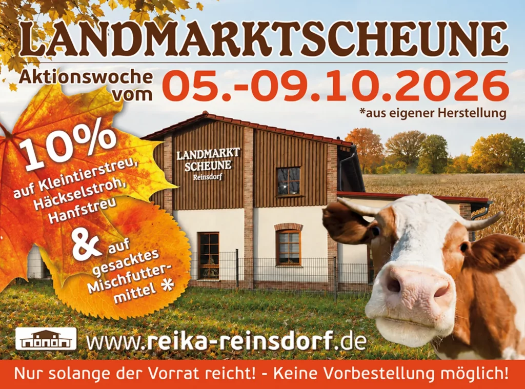 Aktionswoche bei der Landmarktscheune Reinsdorf